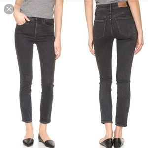 Made well Black Skinny Skinny Ankle Jeans